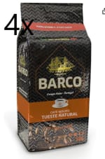4x Café Molido - Gran intensidad - Tueste Natural 250ml.Barco Natural por 11,16€