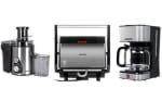 Combo Cafetera Extractor de Jugos y Sandwichera Daewoo por $1,499 | Descuento Elektra