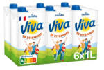 Paquet de 6 bouteilles de lait Candia Viva de 1L à 7,32€