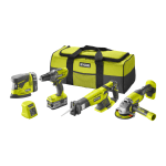 Ryobi Combokit 4-delig ONE+ accu 18V voor €230,74 bij Bauhaus
