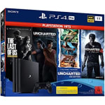 Sony Playstation 4 Pro 1TB Incl. PS Hits Naughty Dog bundel voor €364,02 bij Amazon.de