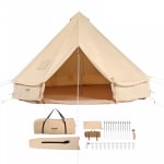 Tente cloche/Yourte Vevor - Ø 4 m, Hauteur 2,50m à 385,99€