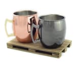 Pack 2 tazas Moscow Mule lisas 500ml por 17,92€