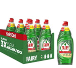 6 botes FAIRY lavavajillas a mano concentrado original Ultra Poder botella 650 ml por 16,52€