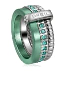 Anillo Breill Breilogy de acero y cristales Swarovski por 14.99€