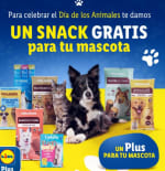 Un snack gratis para tu mascota con Lidl