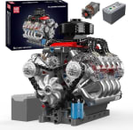 Mould King - Technic Chevy V8 formule 1 motor voor €27,03 dmv code bij Aliexpress