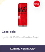 Bon voor gratis blikje Coca Cola zero + vele andere coupons
