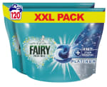 Fairy Non-Bio Platinum PODS, Washing Liquid Laundry Detergent Tablets/Capsules - 120 Washes