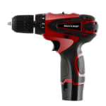 Parafusadeira E Furadeira da Multilaser 8V na cor Vermelha - R$ 196,90
