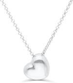 Collar Bizzarro Corazón Plata $660 | Descuento Amazon