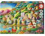 Puzzle marca Educa Acertijo del Puerto Escondido 500 piezas por 5,99€