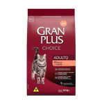 Ração da Gran Plus Choice para Gato Adulto de 10kg - R$ 108,72