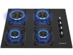 Cooktop com 4 Bocas da Mondial na cor preta - R$ 298,30