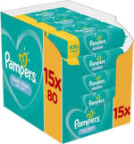 pampers fresh clean billendoekjes 1200 stuks voor €20