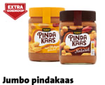 Jumbo pindakaas (eigen merk) 300 of 650 gram 2de halve prijs