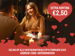 Tripper kortingscode voor €2,50 korting op alle restaurantdeals