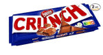 Lot de 2 Tablettes Crunch Chocolat au Lait et aux Céréales - 2 x 100g à 1€