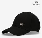 Gorra Silver color negro por tan sólo 1,99€