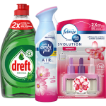 Jumbo Dreft afwasmiddel of Ambi-Pur luchtverfrissers 1+1 Gratis!