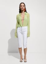 Jeans slim capri cremallera para Mujer por 3.99€