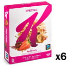 6 Paquetes de Cereales de arroz y trigo integral con frutas rojas Special K Kellogg's 300 g. por 14.24€