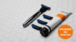 Windmilleshaving ( mesje + schuim ) proberen voor 1 cent