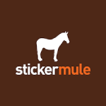 10 Pegatinas personalizadas troqueladas por 1€ con Stickermule