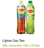 Alle varianten Lipton ice tea voor €0,99 cent per fles bij Dekamarkt