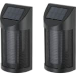 Hyundai Lighting - Luxe solar bollard wandlamp - 2 stuks voor €29,95 bij Dagknaller