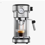 Marca Cecotec Cafetera Express Cafelizzia 790 Steel Pro 1350W - 20 Bares por 75,22€ (cuenta nueva 63,22€)