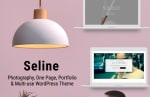 Plantilla Wordpress Seline Fotografía creativa gratis en Themeforest