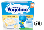 6 Paquetes de Nestlé Yogolino Plátano a Partir de 6 Meses, 4 x 100g por 10.32€