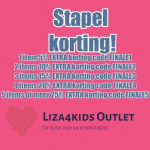 Tot 25% extra stapelkorting bovenop de 70% sale