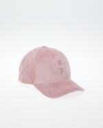 Gorro de pana bordado, rosa por 3,15€