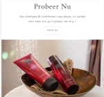 Probeer nu een rituals Shampoo + conditioner voor maar €12,50