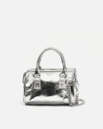 Bolso tote pequeño metalizado con correa Rigua por 7.2€