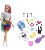 Muñeca Barbie Leopard Rainbow Hair por 12€