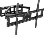 TV Beugel 28 - 75 Inch - Universele Tv Muurbeugel - Wand Ophang TV Beugel Steun - Televisie Ophangsysteem Muur Ophangbeugel - Wall Mount Houder - Televisiebeugel Wandsteun Ophangsysteem - Draaibaar & Kantelbaar - Max50Kg - Zwart