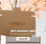 25% korting vanaf €35 bij Capricci
