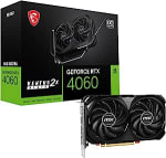 Tarjeta MSI Gaming RTX 4060 por $6,364.40 en Amazon