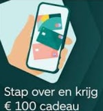 Krijg € 100 cadeau als je overstapt naar ABN AMRO