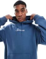 Sudadera azul holgada Hollister por 13,20€