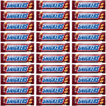 30 barritas Snickers Chocolatina con Deliciosa Crema de Cacahuete 50g por 13,04€