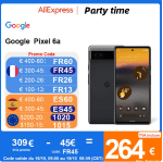 Smartphone 6,1" Google Pixel 6A 5G - 6Go + 128Go à 205,590€