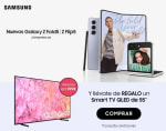 SAMSUNG Galaxy Z Flip 5 de 8GB/256 GB + Smart TV QLED 55” + Tarjeta Regalo 200€ por 1209€