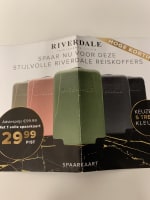 Bij Jumbo kun je nu sparen voor een Rivedale Koffer
