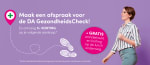 €5 kortingsvoucher & korting op een lunch bij een gezondheidscheck bij DA