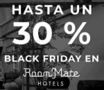 Cupón descuento BlackFriday y Cybermonday 30% reservas en Room Mate