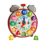 Houten Sorteer Klok voor €7,50 bij Lobbes